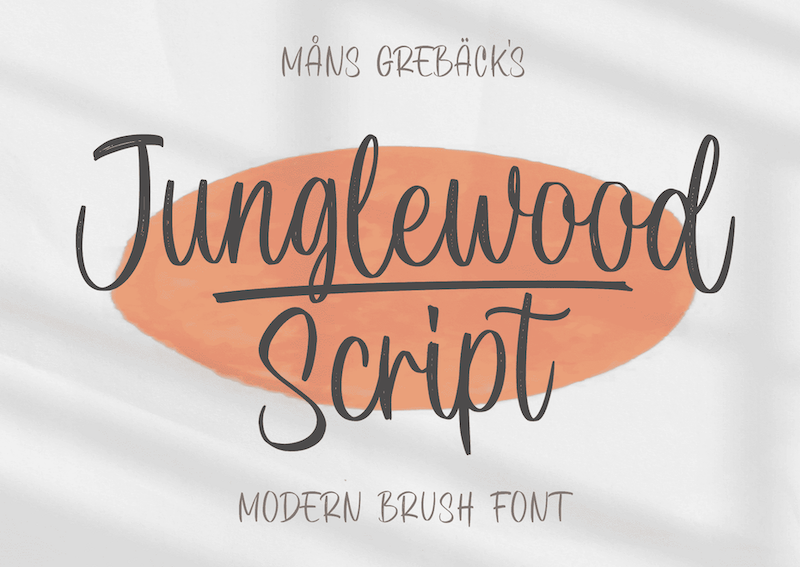 Junglewood Script PERSONAL