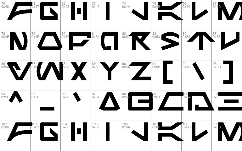 Jabba the Font