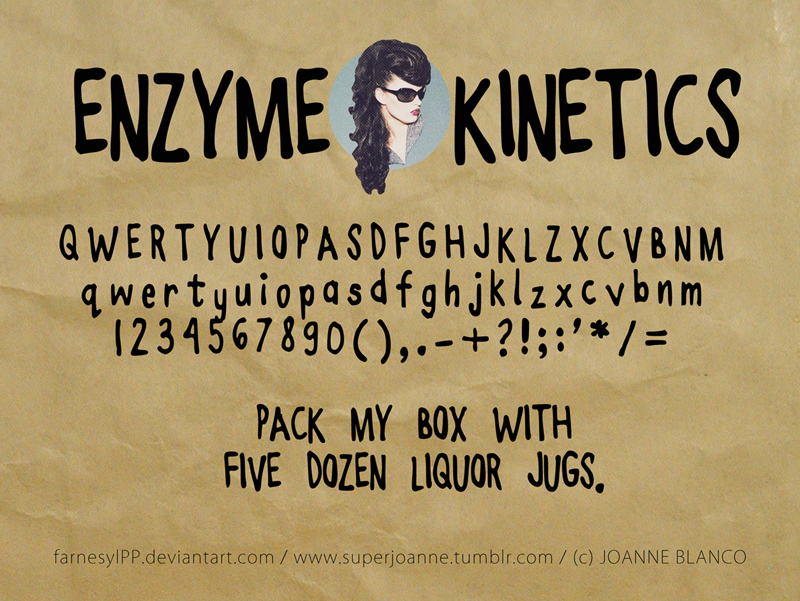 Joanne Enzyme Kinetics