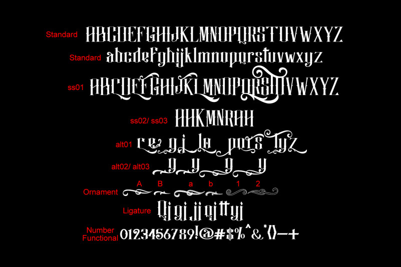 Tattoo Font Generator  FREE Download  FontBolt