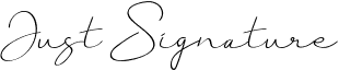 Just Signature