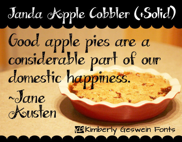 Janda Apple Cobbler