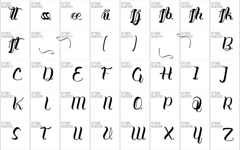 Java Calligraphy
