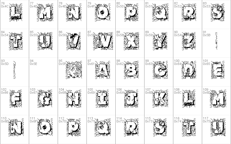 Jungle Rock Windows font - free for Personal