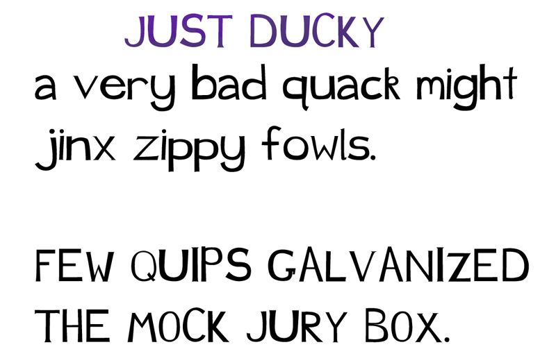 Just Ducky