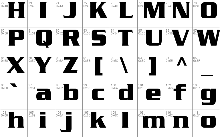 Julius Black Windows font - free for Personal