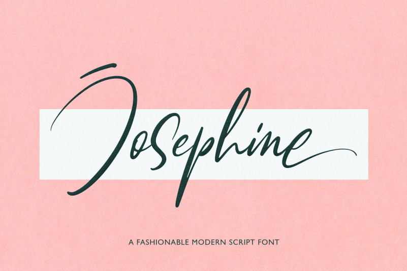 Josephine calligraphy