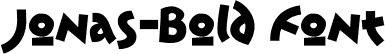 Jonas-Bold Font