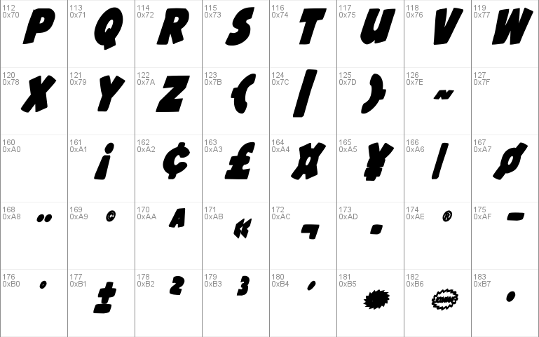 Jack's Candlestick Bold Condensed