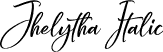 Jhelytha Italic