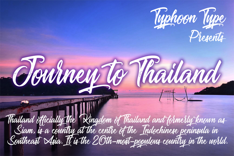 Journey to Thailand