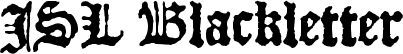 JSL Blackletter