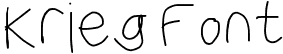 Krieg Font