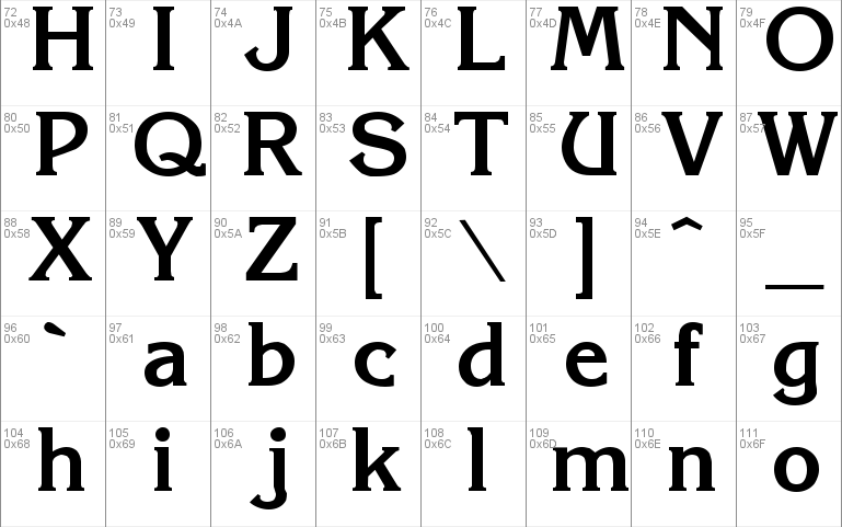 Krone Windows font - free for Personal