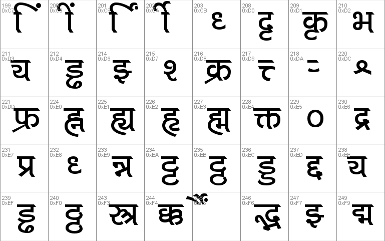how to install hindi font on word