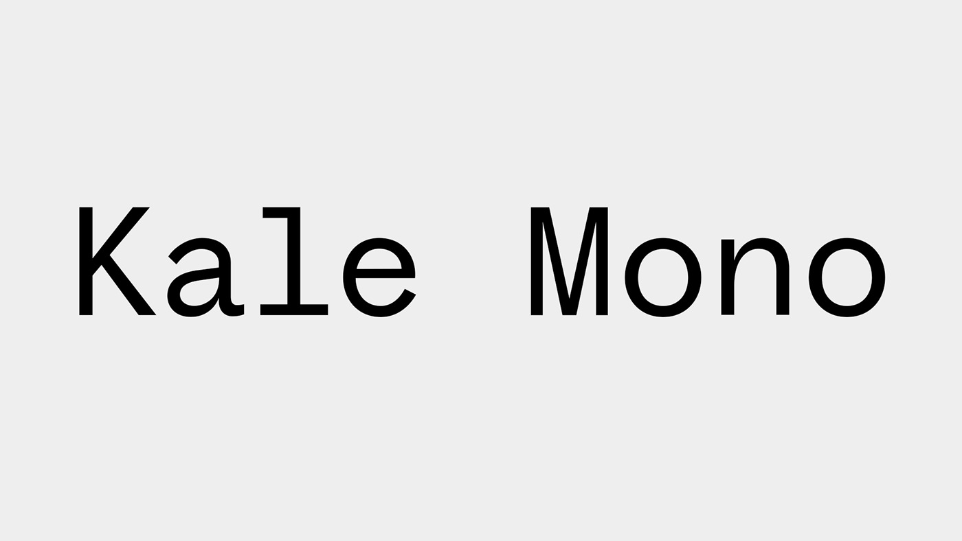 Kale Sans Mono TRIAL