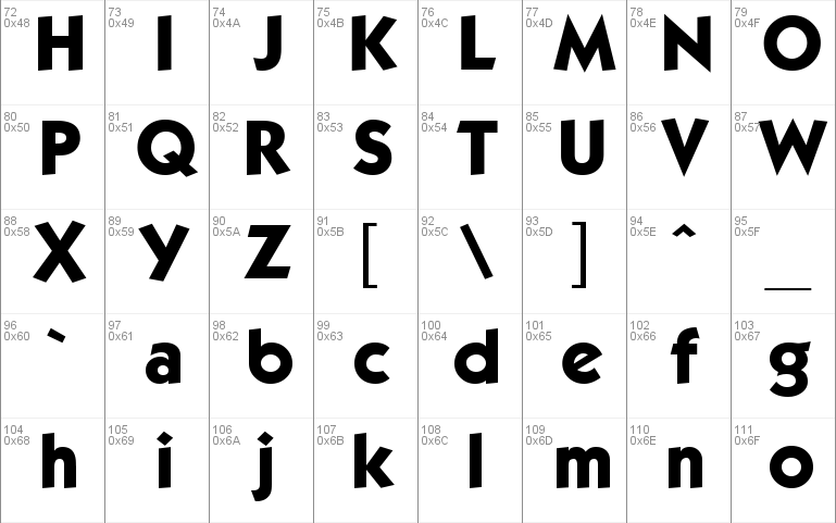 alphabet fonts
