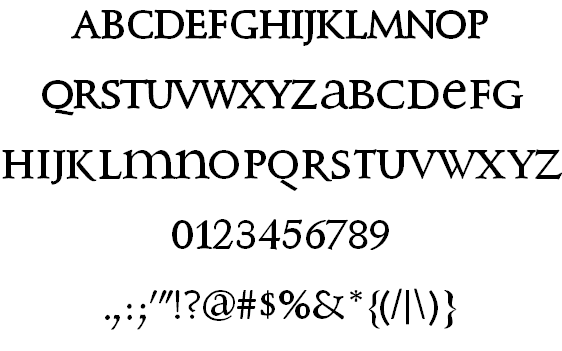 KL1 Monocase Serif