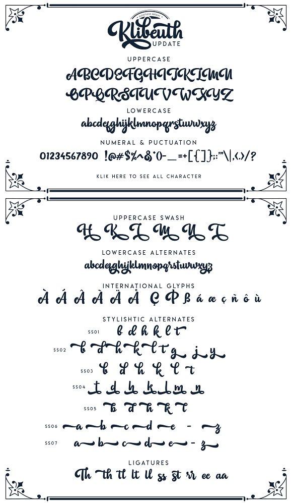 Klibeuth Font Free For Personal