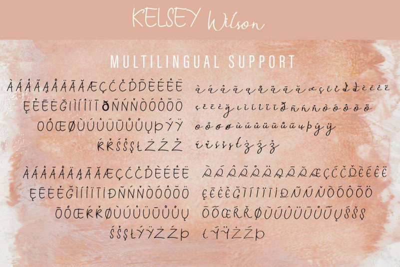 Kelsey Wilson Demo Sans