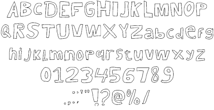 Kid Draws Font