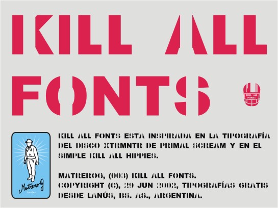 Kill All Fonts