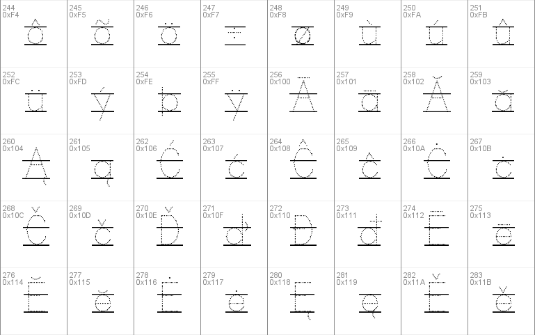 KG Primary Dots Lined Alt