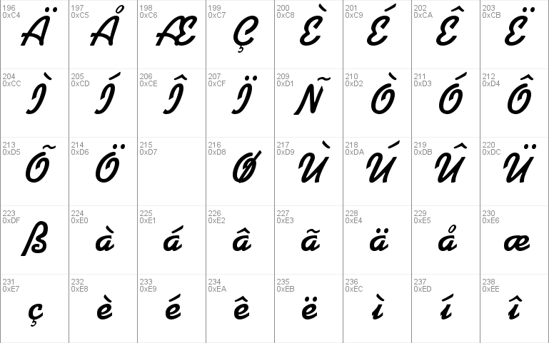 Kaufmann Script Bold