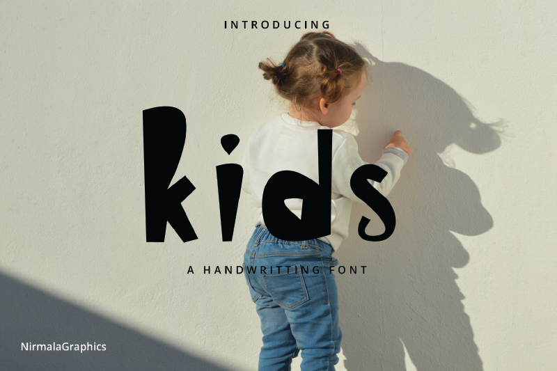 Kids - A Handwritten Fonts