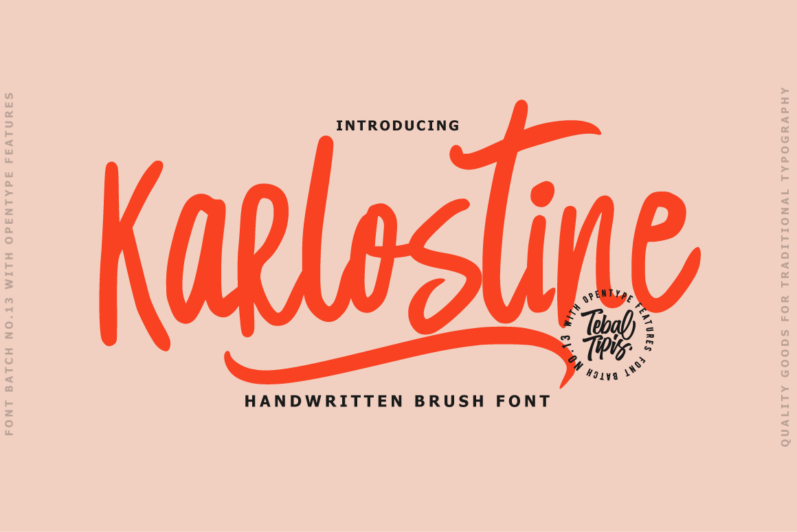 Karlostine Font