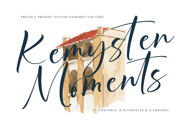 Kemysten Moments Italic DEMO VE