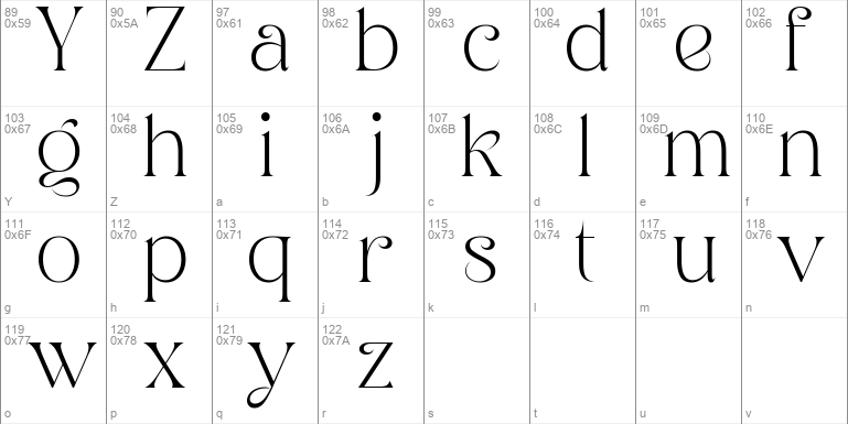 Klaristha Windows font - free for Personal