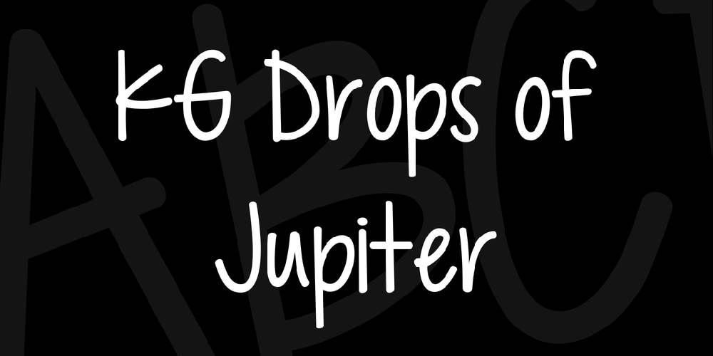 KG Drops of Jupiter