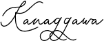 Kanaggawa handwritten