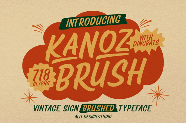 Kanoz Brush