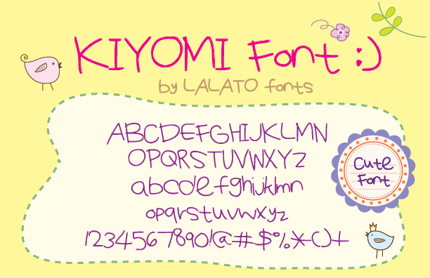 Kiyomi Font