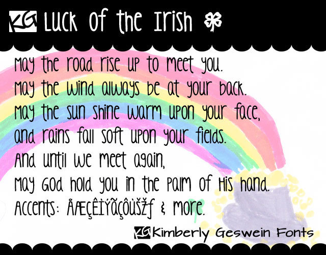 KG Luck of the Irish