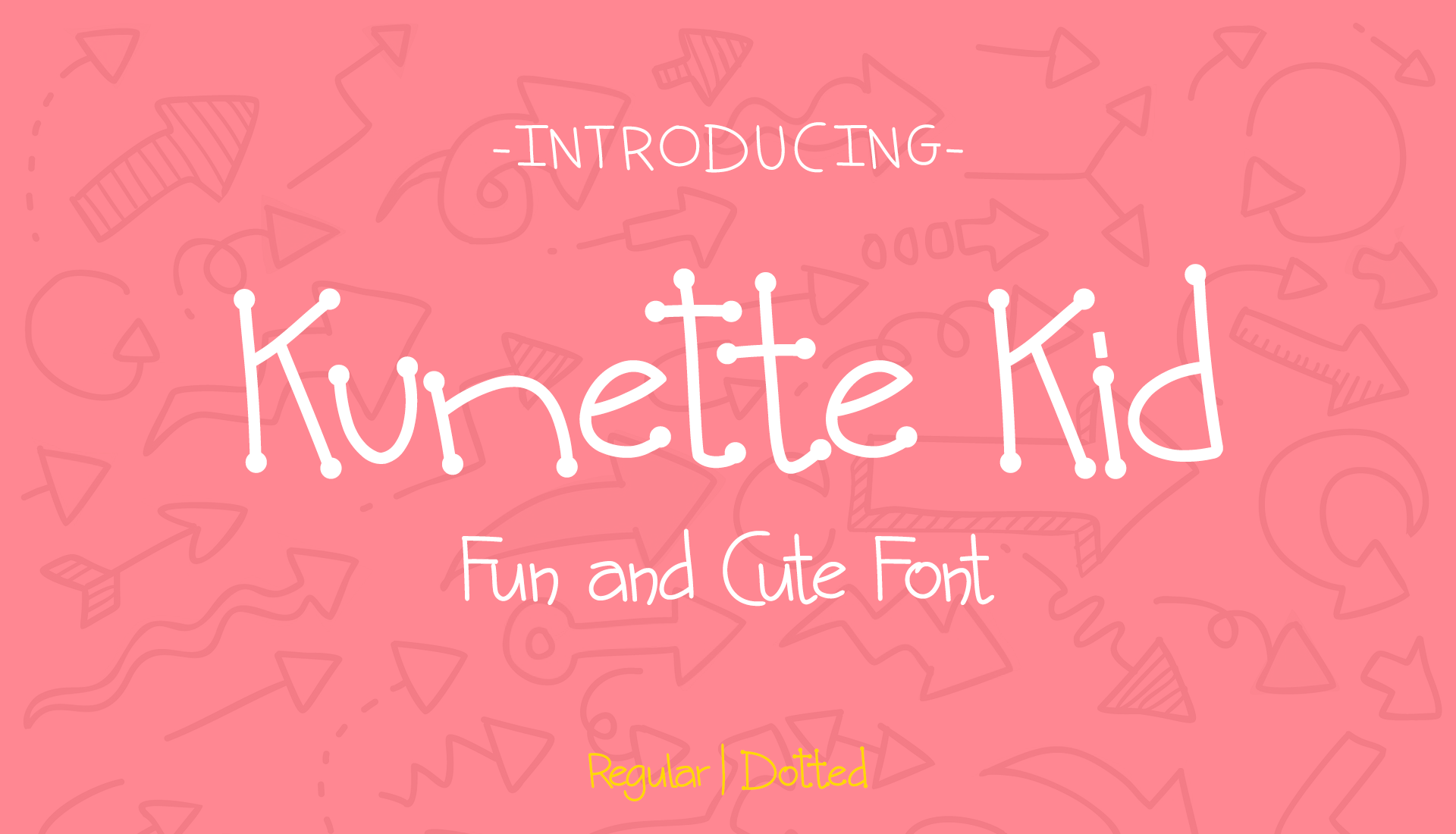 Kunette Kid Dot handwritten