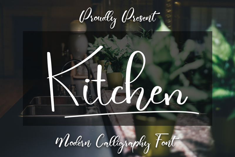 Kitchen Windows Font Free For Personal   Kitchen 2 