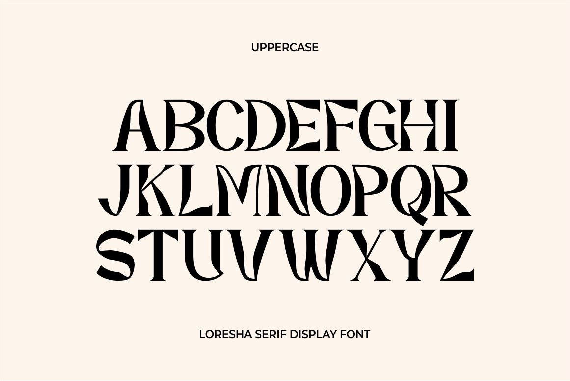 Loresha Serif Display