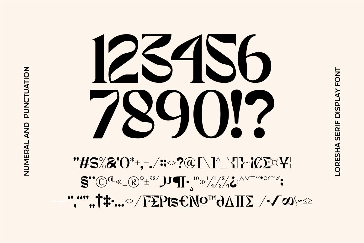 Loresha Serif Display