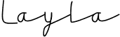 Layla handwritten