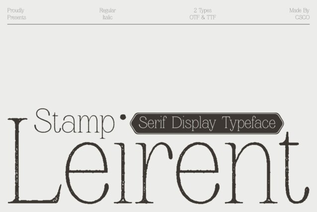 Leirent Stamp Demo