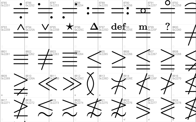 Latin Modern Math