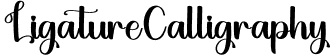 LigatureCalligraphy