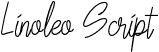 Linoleo Script