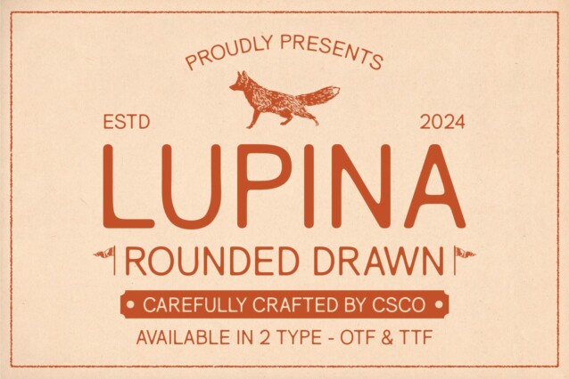 Lupina Rounded Drawn Demo