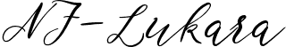 NF-Lukara calligraphy script