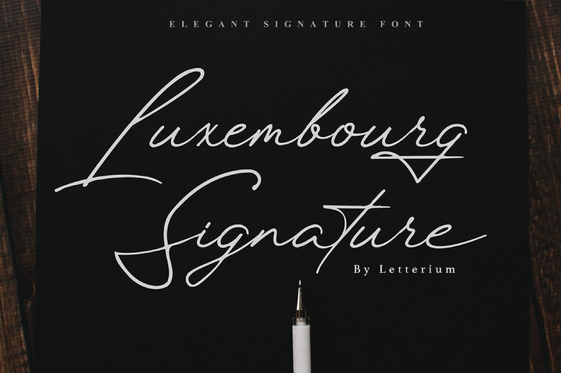 Luxembourg Signature