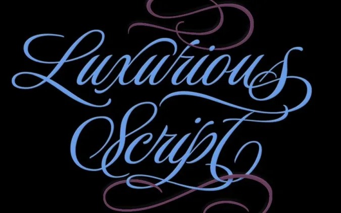 Luxurious Script